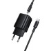 Мережевий зарядний пристрій BOROFONE BAS85A Star PD30W+QC3.0 charger set (C to C) (EU) Black