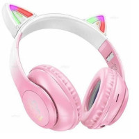 Бездротові накладні навушники HOCO W42 Cat ears BT headphones Cherry Blossom Бездротові накладні навушники HOCO W42 Cat ears BT headphones Cherry Blossom