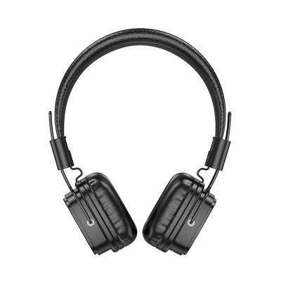 Бездротові накладні навушники HOCO W56 Earl BT headphones Black Бездротові накладні навушники HOCO W56 Earl BT headphones Black
