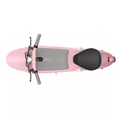 Електросамокат з сидінням OKAI Ceetle PRO EA10C Pink 10', 350(900)W, 25Km/h, 10.4Ah, 55Km, 20%, NFC, App.29kg Електросамокат з сидінням OKAI Ceetle PRO EA10C Pink 10', 350(900)W, 25Km/h, 10.4Ah, 55Km, 20%, NFC, App.29kg