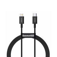 Кабель Baseus Superior Series Type-C to IP PD 20W 2m Black Кабель Baseus Superior Series Type-C to IP PD 20W 2m Black