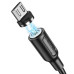 Кабель BOROFONE BX41 USB to Micro 2.4A, 1m, PVC, PVC connectors, magnetic, Black Кабель BOROFONE BX41 USB to Micro 2.4A, 1m, PVC, PVC connectors, magnetic, Black
