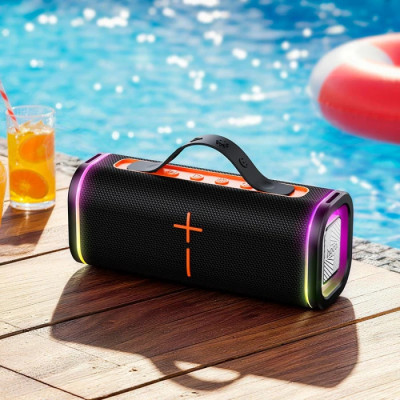 Портативна колонка HOCO HC51 Soul sports BT speaker, 10W*2, IPX4, Black