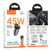 Автомобільний зарядний пристрій HOCO NZ16 Rigorous single port PD30W car charger set(C to iP) Metal Grey Автомобільний зарядний пристрій HOCO NZ16 Rigorous single port PD30W car charger set(C to iP) Metal Grey