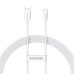 Кабель Baseus Superior Series Fast Charging Data Cable USB to Type-C 100W 1.5m Moon White