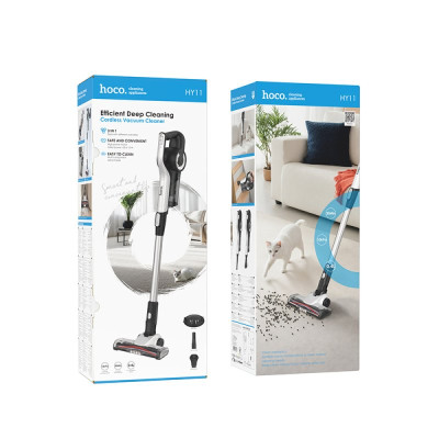Пилосос HOCO HY11 Wireless handheld roller brush vacuum cleaner (EU) White