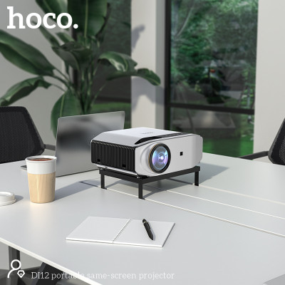 Проектор HOCO DI12 portable same-screen projector Gray