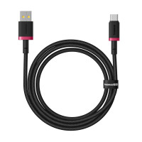 Кабель Baseus Dura Series Fast Charging Cable USB to Type-C 60W 1m Red+Black Кабель Baseus Dura Series Fast Charging Cable USB to Type-C 60W 1m Red+Black