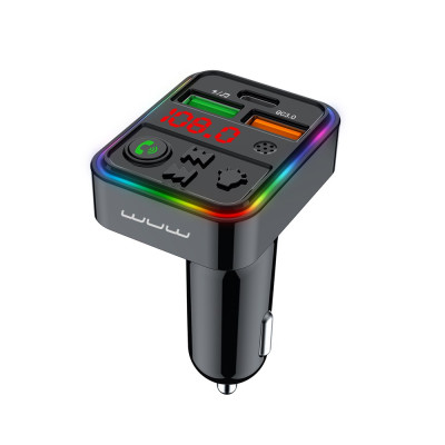 АЗП з FM-модулятором WUW-C162 Black АЗП з FM-модулятором WUW-C162 Black