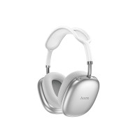 Бездротові накладні навушники HOCO W55 Plus Happiness ANC noise reduction BT headphones Silver