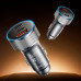 Автомобільний зарядний пристрій REMAX 60W Aluminum Alloy Colorful Light Fast Charging Car Charger CC07 Tarnish Автомобільний зарядний пристрій REMAX 60W Aluminum Alloy Colorful Light Fast Charging Car Charger CC07 Tarnish