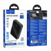 Зовнішній акумулятор HOCO Q30A Fast charge 130W power bank(20000mAh) Metal Gray