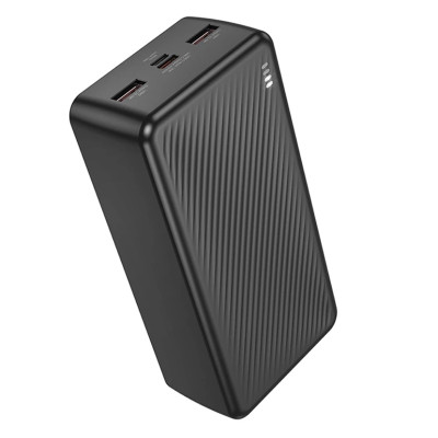 Зовнішній акумулятор BOROFONE BJ56B Graceful 22.5W+PD20W fully compatible power bank(30000mAh) Black