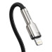 Кабель Baseus Cafule Series Metal Data Cable Type-C to iP PD 20W 1m Black Кабель Baseus Cafule Series Metal Data Cable Type-C to iP PD 20W 1m Black