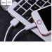 Кабель HOCO X1 USB to iP 2.4A, 2m, PVC, PVC connectors, White Кабель HOCO X1 USB to iP 2.4A, 2m, PVC, PVC connectors, White