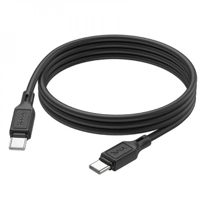 Кабель HOCO X90 Cool 60W silicone charging data cable for Type-C to Type-C Black Кабель HOCO X90 Cool 60W silicone charging data cable for Type-C to Type-C Black
