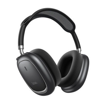 Бездротові накладні навушники HOCO W68 Calma ANC noise-canceling BT headphones(App) Metal Gray
