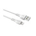 Кабель BOROFONE BX51 USB to iP 2.4A,1m, PVC, PVC connectors, White Кабель BOROFONE BX51 USB to iP 2.4A,1m, PVC, PVC connectors, White
