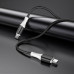 Кабель BOROFONE BX79 Type-C to Type-C 3A,60W, 1m, silicone, silicone connectors, Black
