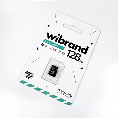 Карта пам'яті microSDXC (UHS-1) Wibrand 128Gb class 10