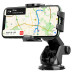 Автодержатель для телефона HOCO CA76 Touareg one-touch center console car holder Black