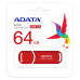 Флеш-накопичувач ADATA USB 3.2 AUV 150 64Gb Red Флеш-накопичувач ADATA USB 3.2 AUV 150 64Gb Red
