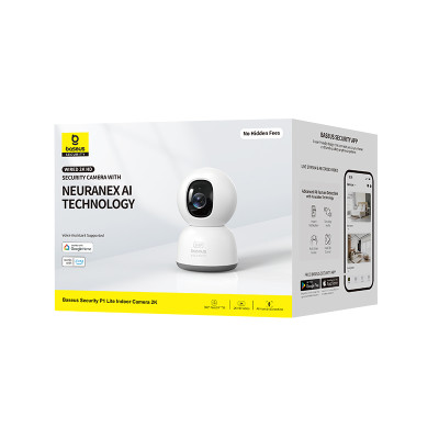 IP-камера відеоспостереження Baseus Security P1 Series Indoor 3MP OS White EU