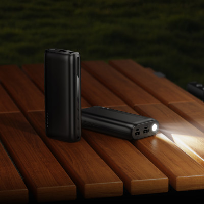 Зовнішній акумулятор BOROFONE BJ86 Victoria power bank(20000mAh) Black Зовнішній акумулятор BOROFONE BJ86 Victoria power bank(20000mAh) Black