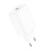 Мережевий зарядний пристрій BOROFONE BA21A Pro Long journey single port PD20W charger White Мережевий зарядний пристрій BOROFONE BA21A Pro Long journey single port PD20W charger White