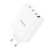 Мережевий зарядний пристрій HOCO N31 Leader PD100W four-port(3C1A) fast charger White Мережевий зарядний пристрій HOCO N31 Leader PD100W four-port(3C1A) fast charger White