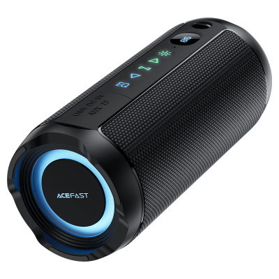 Портативна колонка ACEFAST K12 Pro portable speaker, 15W, IPX4, Black Портативна колонка ACEFAST K12 Pro portable speaker, 15W, IPX4, Black