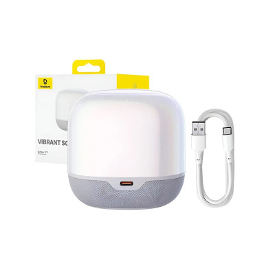 Портативна колонка Baseus AeQur V2 Wireless Speaker Moon White Портативна колонка Baseus AeQur V2 Wireless Speaker Moon White