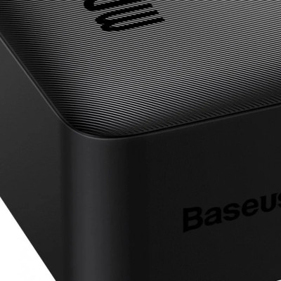Зовнішній акумулятор Baseus Bipow Digital Display Power bank 30000mAh 20W Black