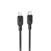 Кабель BOROFONE BX113 Lenny PD silicone charging data cable iP(L=1M) Black Кабель BOROFONE BX113 Lenny PD silicone charging data cable iP(L=1M) Black