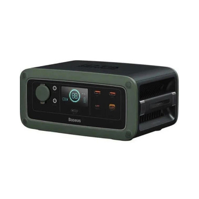 Портативна зарядна станція Baseus ioTa Series Portable Power Station 450W (DE/EU 220V) Cold Green