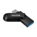 Флеш-накопичувач SanDisk USB 3.1 Ultra Dual Go Type-C 256Gb (150 Mb/s)