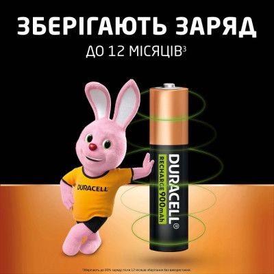Акумулятор Duracell HR3 900mAh (4шт)
