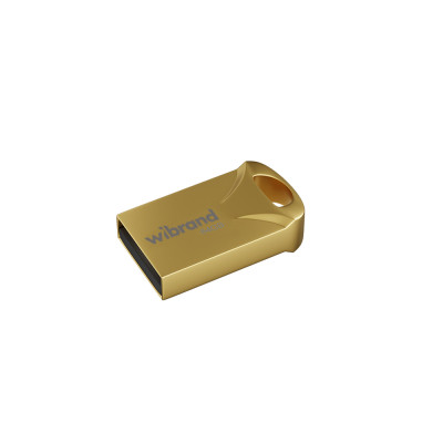Флеш-накопичувач Wibrand USB 2.0 Hawk 64Gb Gold Флеш-накопичувач Wibrand USB 2.0 Hawk 64Gb Gold