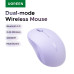 Маніпулятор миша бездротова UGREEN M331 Multi-mode Wireless Mouse Purple