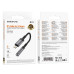 Перехідник BOROFONE BV24 Graceful digital audio converter cable iP to 3.5mm Metal Grey