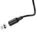 Кабель BOROFONE BX41 USB to Micro 2.4A, 1m, PVC, PVC connectors, magnetic, Black Кабель BOROFONE BX41 USB to Micro 2.4A, 1m, PVC, PVC connectors, magnetic, Black