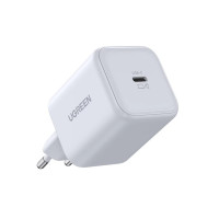 Мережевий зарядний пристрій UGREEN X524 45W USB-C GaN Fast Charger EU white Мережевий зарядний пристрій UGREEN X524 45W USB-C GaN Fast Charger EU white