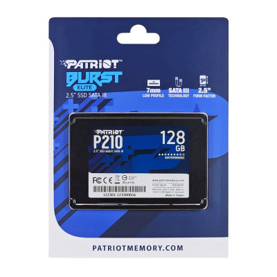 Накопичувач SSD Patriot P210 128GB 2.5 Накопичувач SSD Patriot P210 128GB 2.5