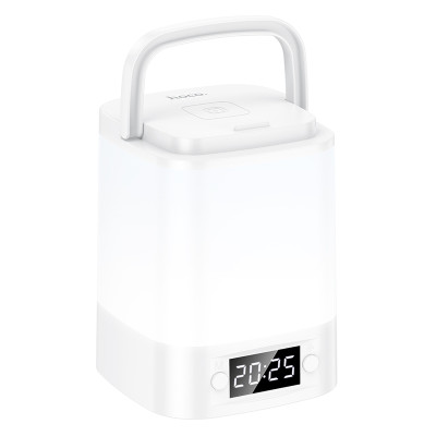 Светильник HOCO HX15 1.5W. 1200 mAh. Smart clock night light White Светильник HOCO HX15 1.5W. 1200 mAh. Smart clock night light White