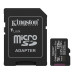 Карта пам'яті microSDXC (UHS-1) Kingston Canvas Select Plus Gen3 128Gb class 10 А1 (R-150MB/s) (adapter SD)