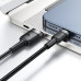 Кабель ACEFAST C22-04, USB to Type-C, 3A, 1.2m, Nylon Braid, Aluminum Alloy + TPE connectors, Black Кабель ACEFAST C22-04, USB to Type-C, 3A, 1.2m, Nylon Braid, Aluminum Alloy + TPE connectors, Black