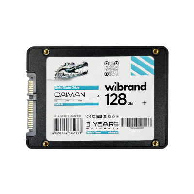 Накопичувач SSD Wibrand Caiman 128GB 2.5 Накопичувач SSD Wibrand Caiman 128GB 2.5