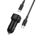 Автомобільний зарядний пристрій BOROFONE BZ34B Cloud PD38W(1C1A) car charger set(C to C) Black Автомобільний зарядний пристрій BOROFONE BZ34B Cloud PD38W(1C1A) car charger set(C to C) Black