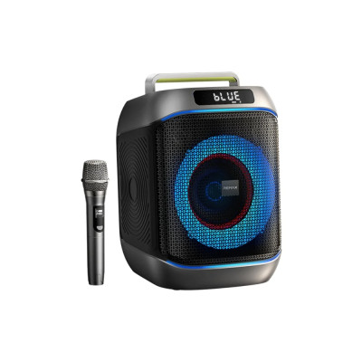 Портативна колонка REMAX RB-MB12 Party lighting Wireless Portable Speaker, 60W, Black Портативна колонка REMAX RB-MB12 Party lighting Wireless Portable Speaker, 60W, Black