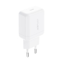 Мережевий зарядний пристрій ACEFAST A130 PD20W single USB-C charger White Мережевий зарядний пристрій ACEFAST A130 PD20W single USB-C charger White